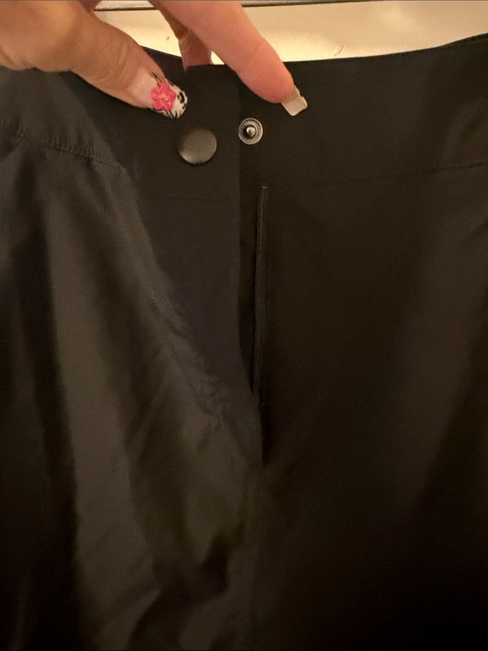 Women’s Black Skort with Side Pockets - Unbranded - Picture 3 of 7
